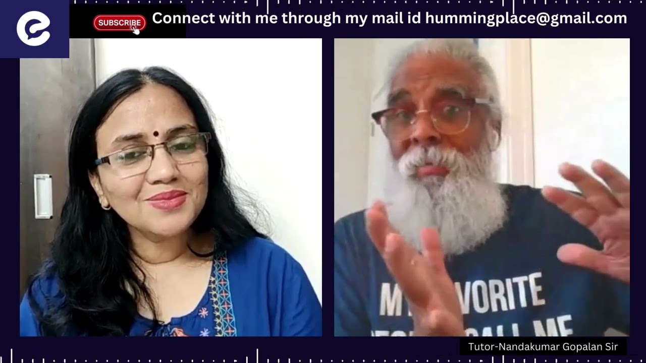 #233 Amazing Conversation  ,Role Play with Tutor-Nandakumar Gopalan Sir | How to ask price ?