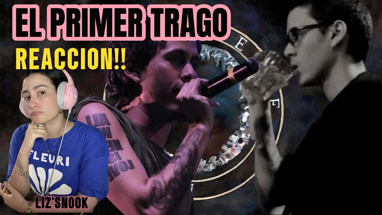 EL PRIMER TRAGO - CANSERBERO. REACCION!!