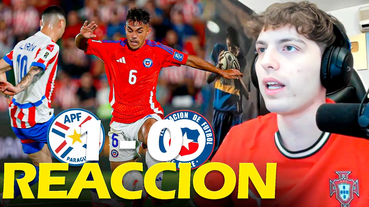 DAVOO XENEIZE REACCIONA Y OPINA DE PARAGUAY 1 CHILE 0 | PARAGUAY ES LA SORPRESA DE LAS ELIMINATORIAS