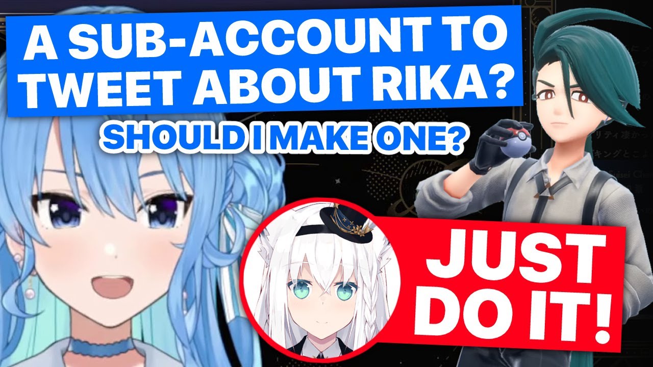 Suisei Ponders Twitter Alt Just To Tweet About Rika - Sui Simps Rika Ep 5? (Hololive) [Eng Subs]