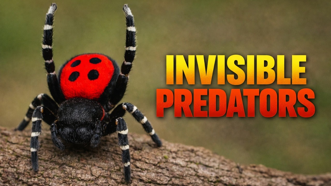 Необыкновенные пауки: маленькие, точные и опасно эффективные 🕷️🕸️