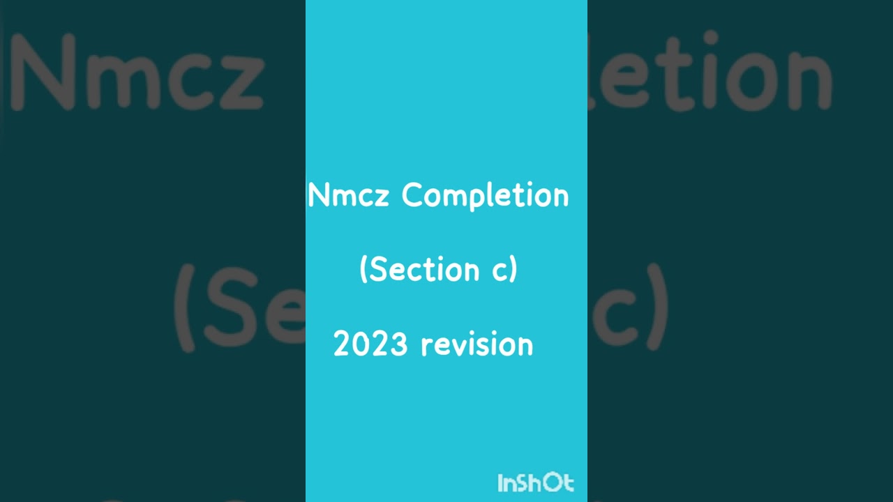 Leadership and Management (completion) Section C, May 2023
