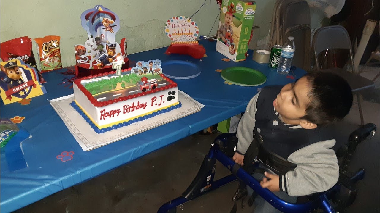 Celebrating / PJ Birthday