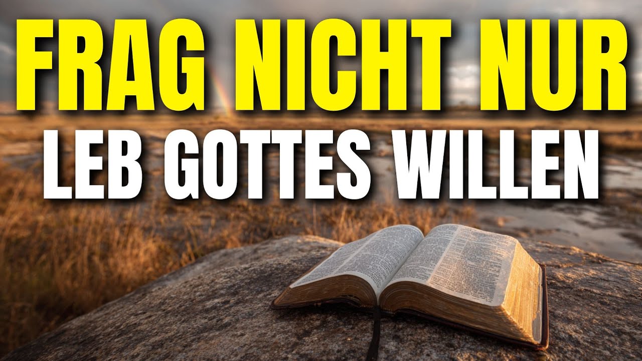 Entdecke Gottes Willen für dein Leben: Tiefgehendes Morgengebet der Hingabe