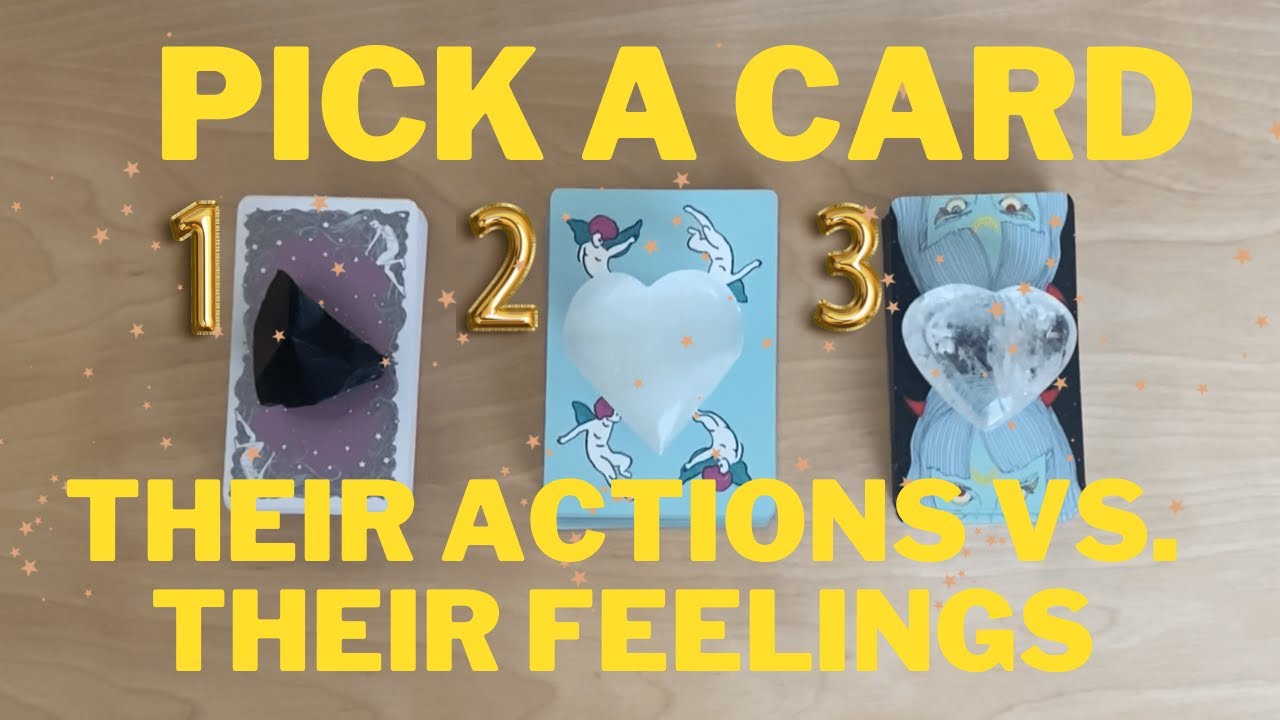 ♡Their *ACTIONS* Vs. Their *FEELINGS* Towards You♡ PICK A CARD♡ Timeless Love Tarot Reading