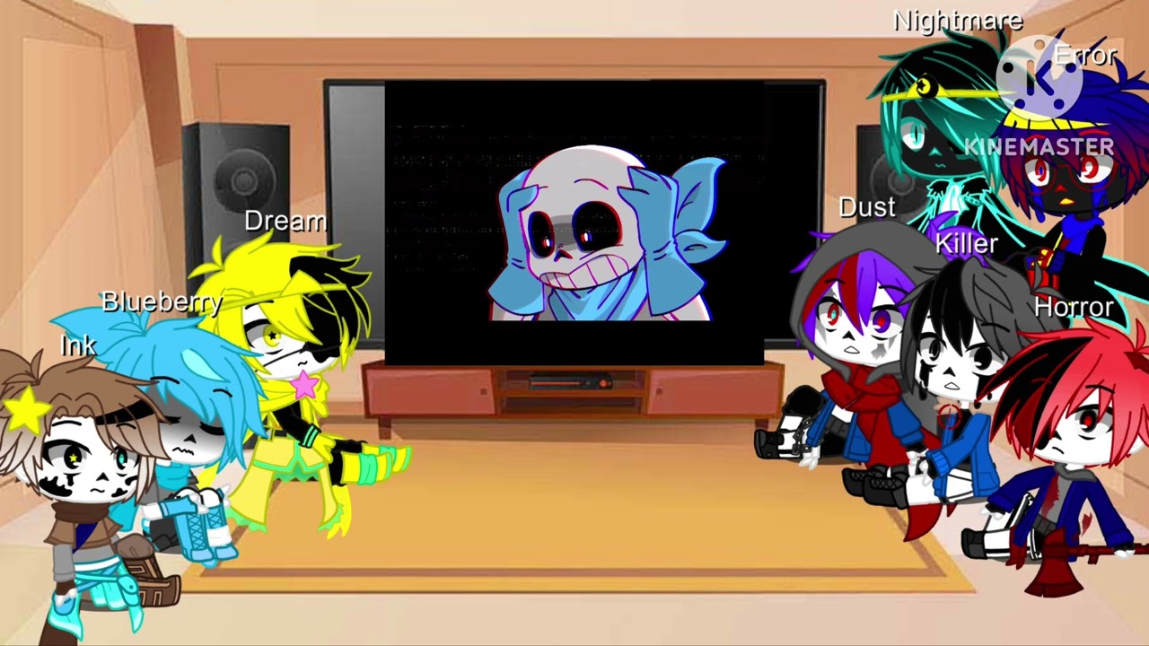 Star Sanses and Bad Sanses react to them ||GC||