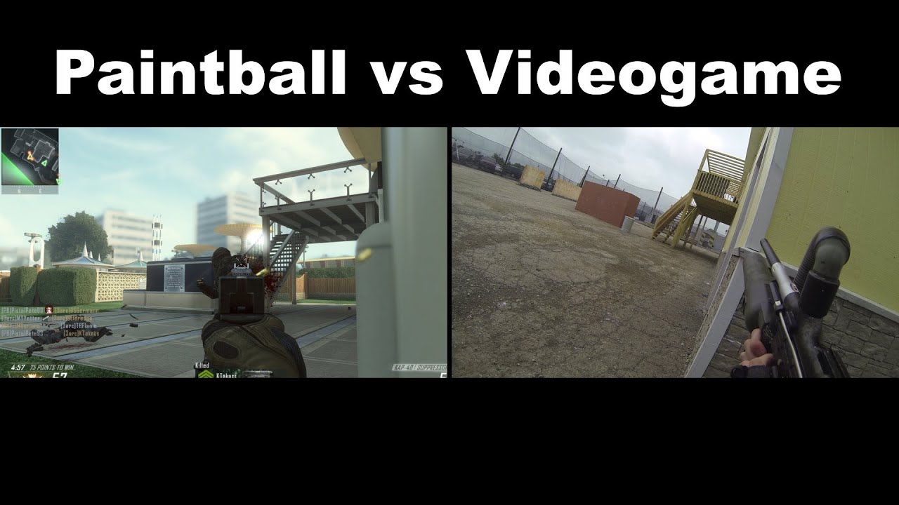 Nuketown: Paintball Field vs Black Ops 2