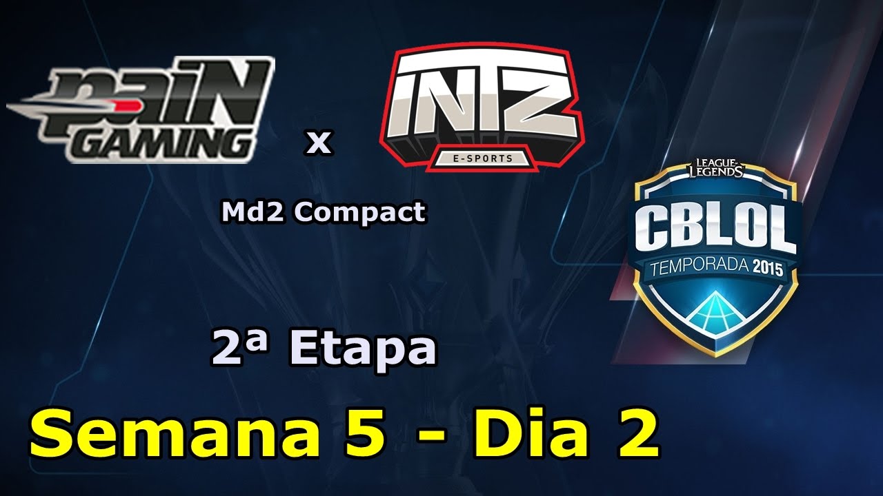 paiN x INTZ Red - CBLOL 2015 - 2ª etapa - S5 D2