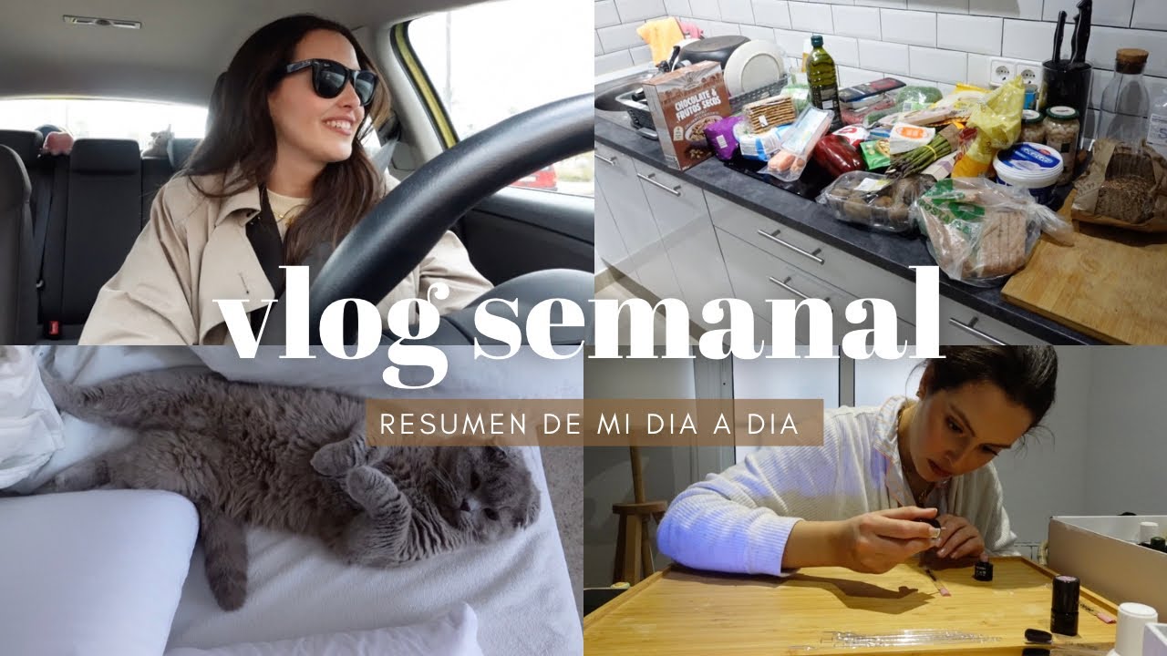 VLOG SEMANAL: compra + pelu + rutina ||@laliabenchelef