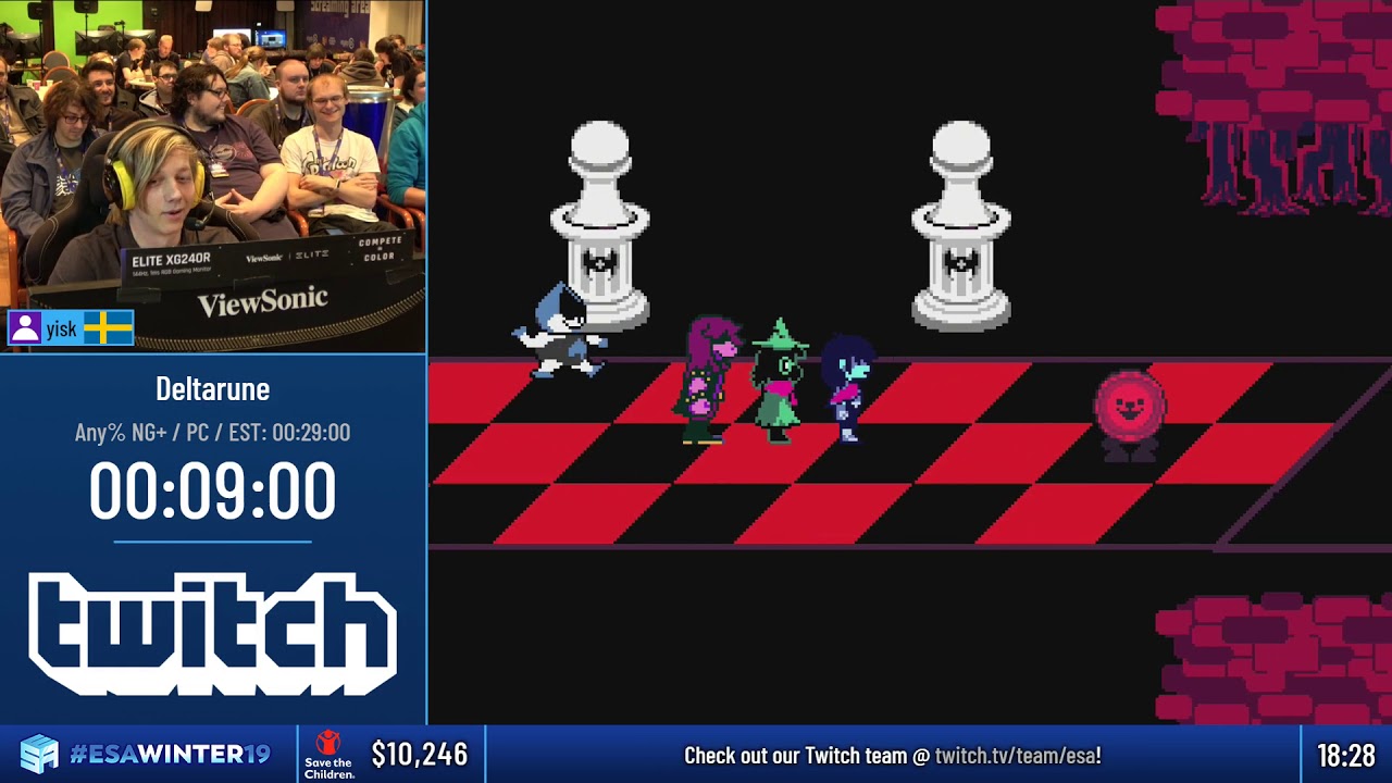 #ESAWinter19 Speedruns - Deltarune [Any% NG+] by yisk