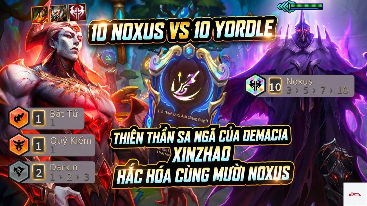 NHÂN PHẨM ĐẦU NĂM MỚI ZAAHEN + 10 NOXUS ĐẤU VỚI 10 YORDLE | AI SẼ THẮNG ?.