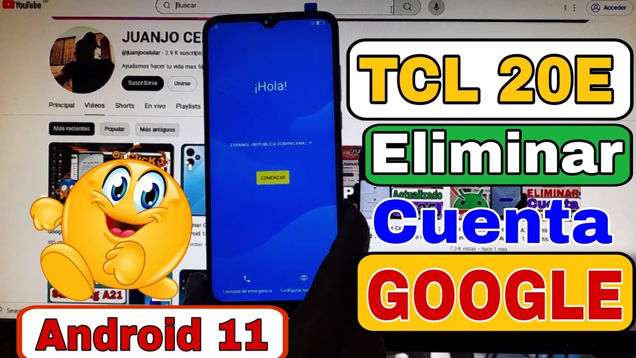 TCL 20e Eliminar Cuenta Google Android 11 | Without PC | TCL 20e (6125F) Frp Bypass 2025 😱