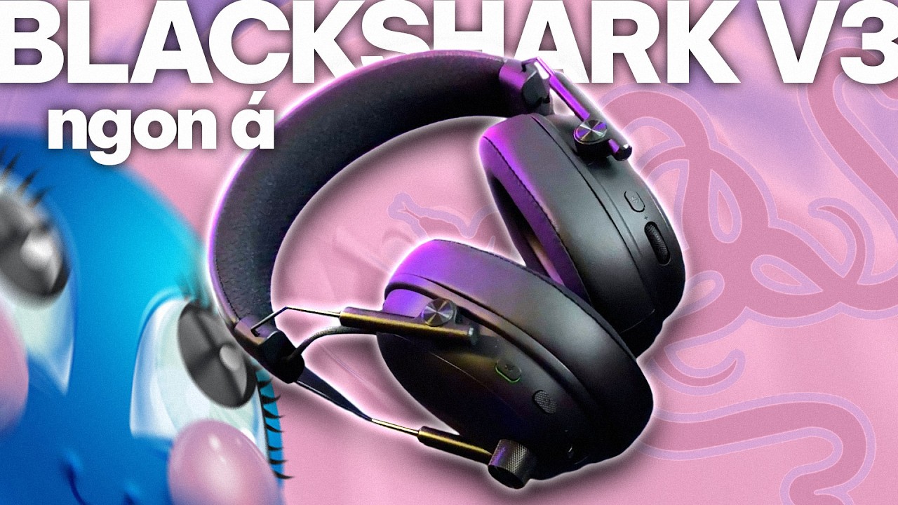 Review tai nghe Razer BlackShark V3 - MỘT CÁI HEADSET NGON CỦA RAZER!!!