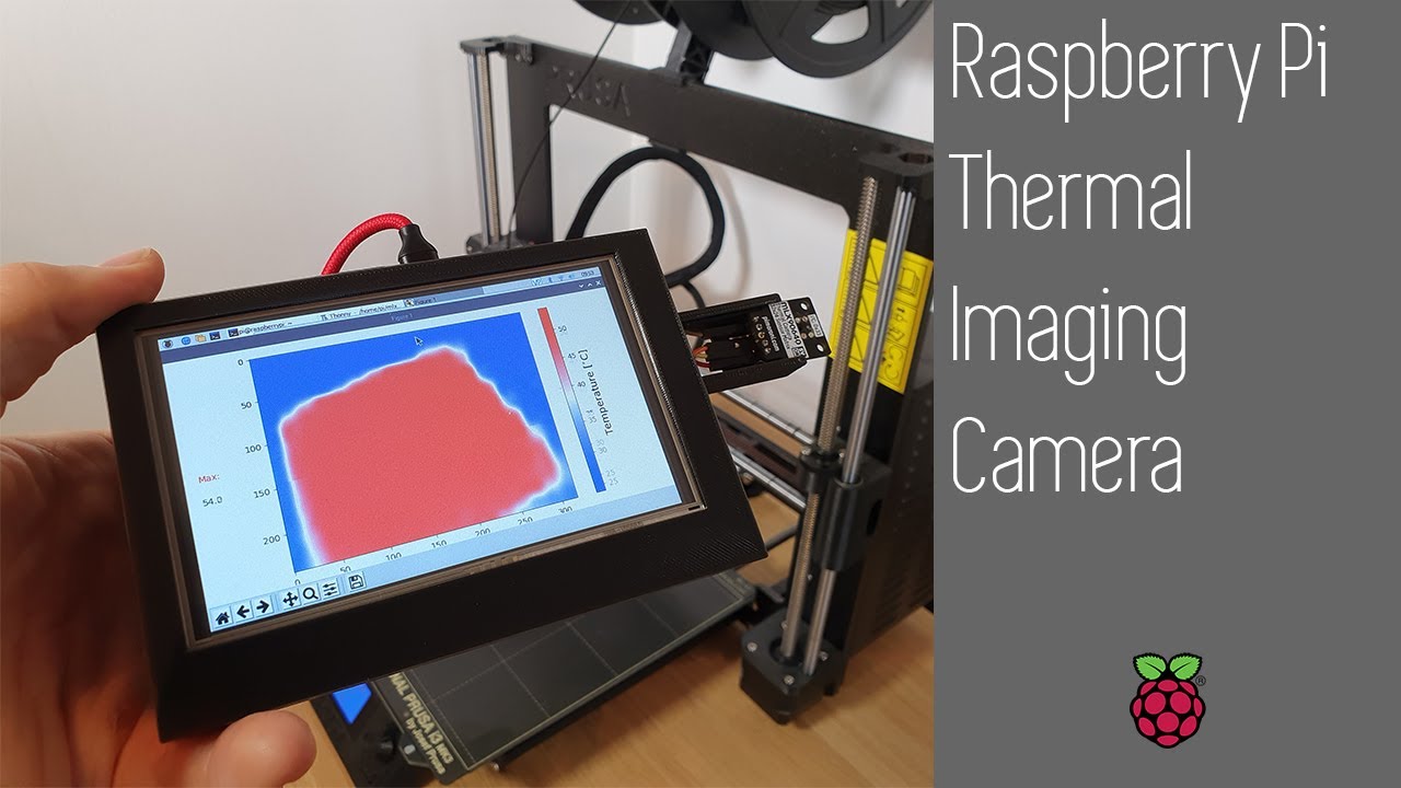 Building a Portable Thermal Imaging Camera - Raspberry Pi and MLX90640 guide