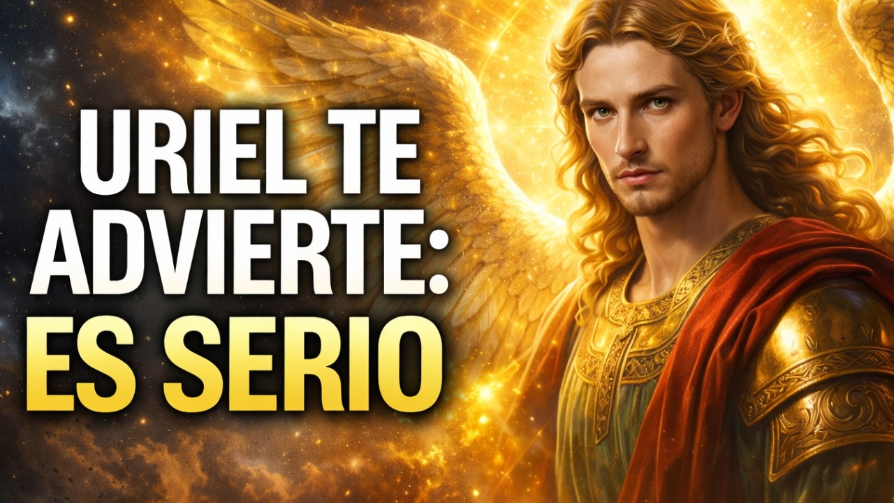 ⚠️ ARCÁNGEL URIEL TE ADVIERTE: ES ALGO SERIO… NO LO IGNORES ✨
