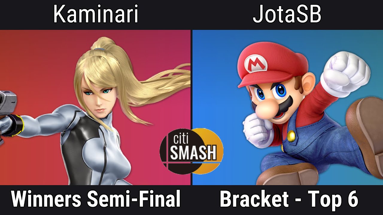 [CitiSmash - 12/12/2025] Bracket - Top 6 - Kaminari (Zero Suit Samus) VS JotaSB (Mario)