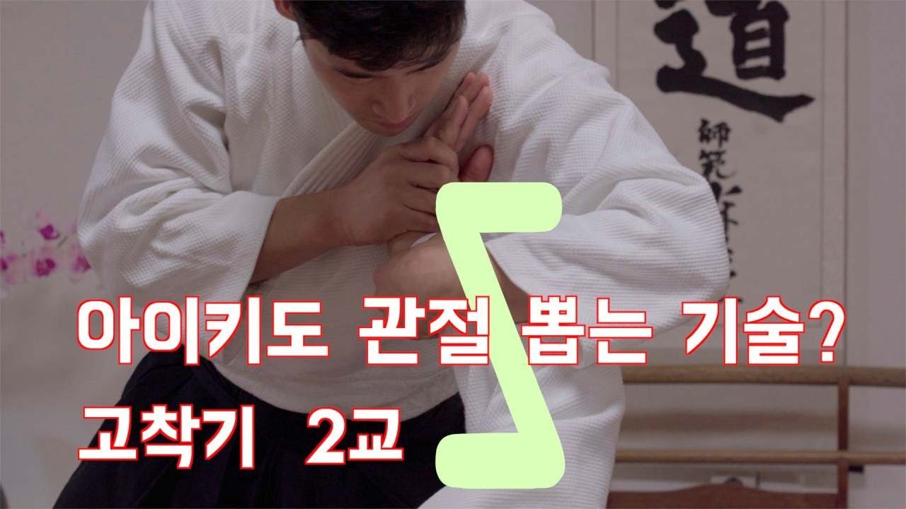 아이키도(AIKIDO) 관절 뽑기? 양손잡기 이교 알아보기
