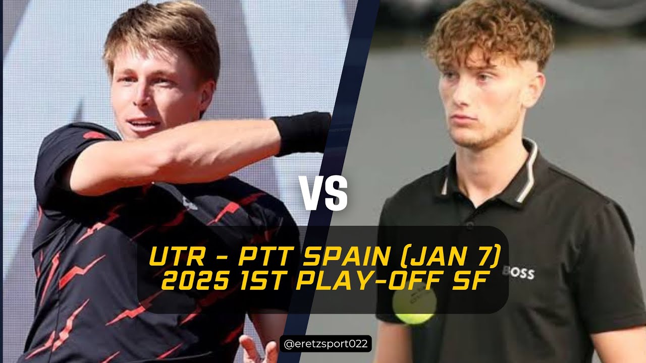 UTR - PTT Spain (Jan 7) 2025 1st Play-Off SF: Ilya Ivashka [1] vs. Jannik Maute Condensed Match