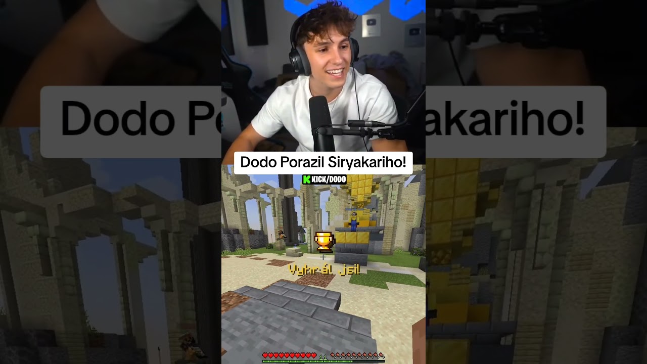 Dodo Porazil SirYakariho v Minecraftu! 🤯🎉
