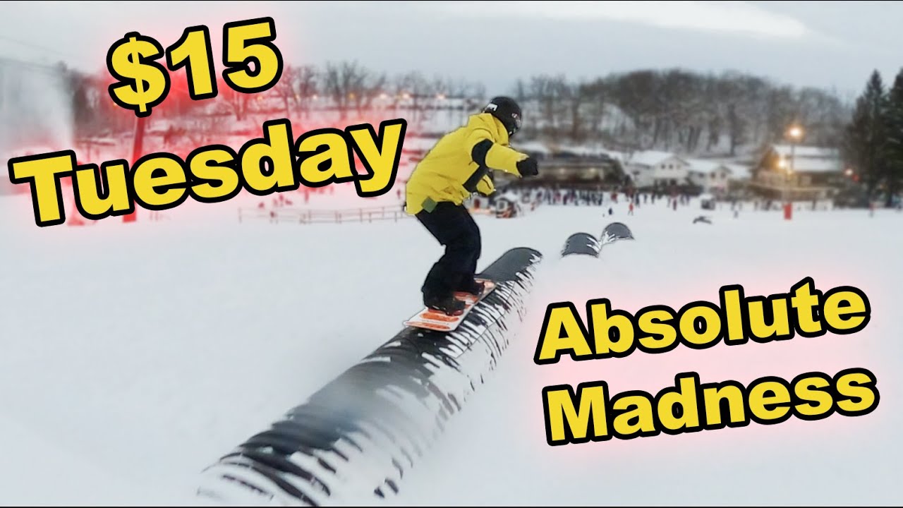 Snowboarding at Tyrol Basin - (Season 5, Day 33)