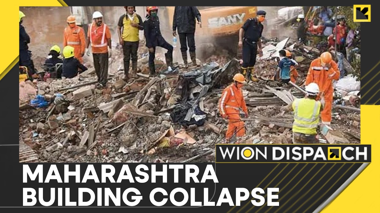 Maharashtra Building Collapse: Four-Storey Building Collapses Near Mumbai | WION Dispatch