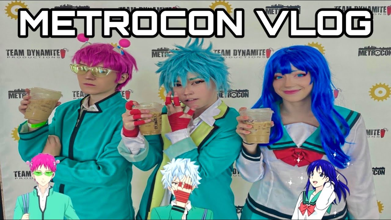 METROCON 2022 VLOG ✰ (SAIKI K & SOUL EATER COSPLAY)