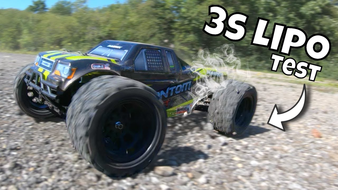 Cheap £99 RC Car - Maverick Phantom XT on 3s Lipo...  Shhhmokin!