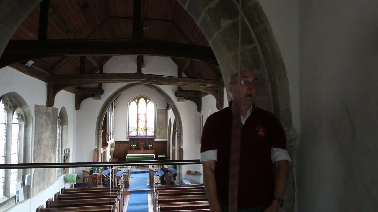 Me tolling Impington tenor bell for the funeral of HM Queen Elizabeth ll 19th September 2022