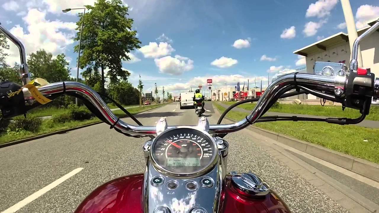 Testfahrt - 2014 Hyosung ST-7 GoPro HD - Onboard