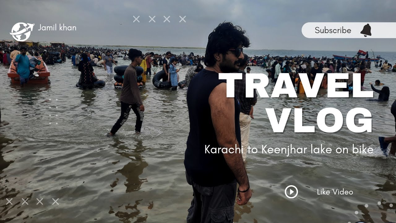 Karli Jheel | Keenjhar Lake Tour on Bike | Travel vlog 2022 | Explore Pakistan