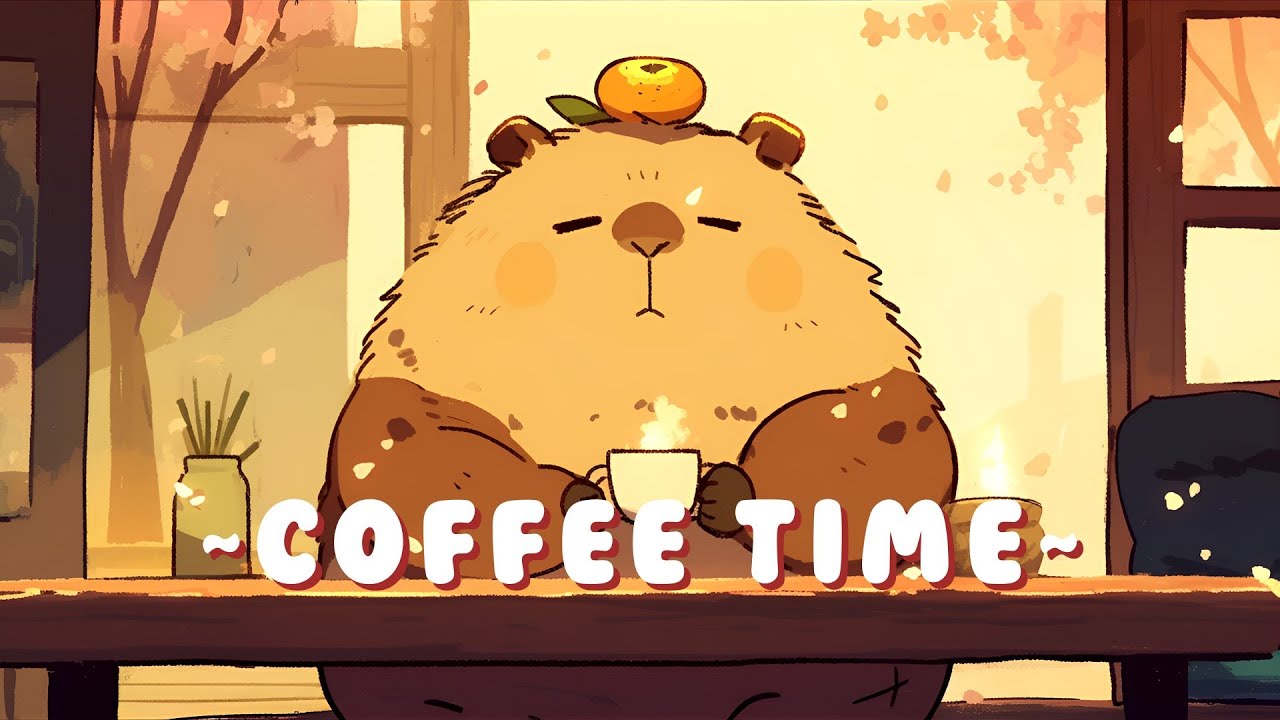 Capybara Beats Radio - Chill Study Music Mix ~ Zen Moments ~ 📚 🎵