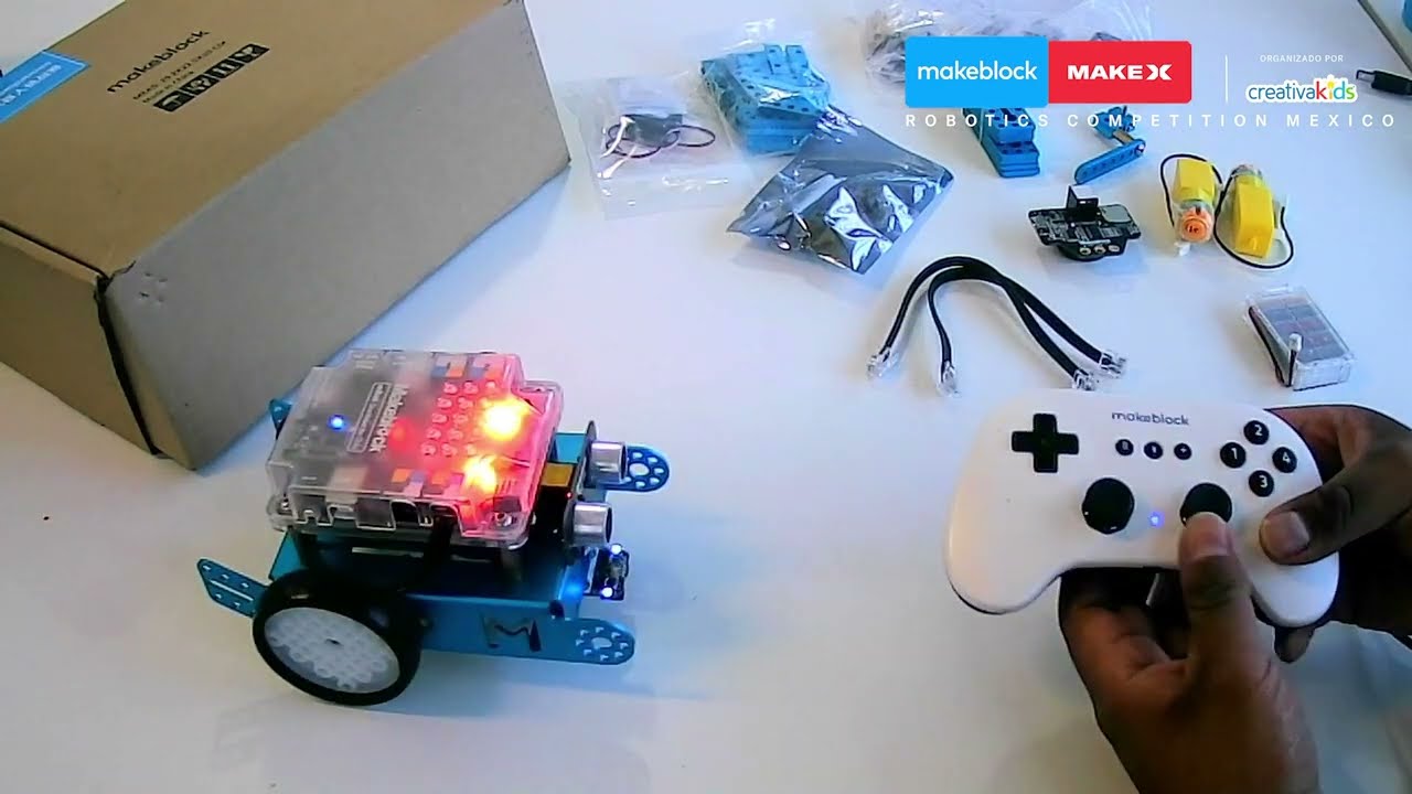 Programando mBot +Bluetooth Controller para MakeX (Programa desde cero tu mBot con mBlock)