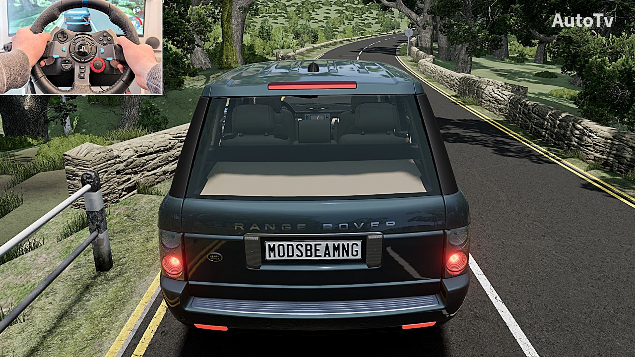 2002 Range Rover TD6 L322 - BeamNG Drive Gameplay & Crash Test | Logitech G29