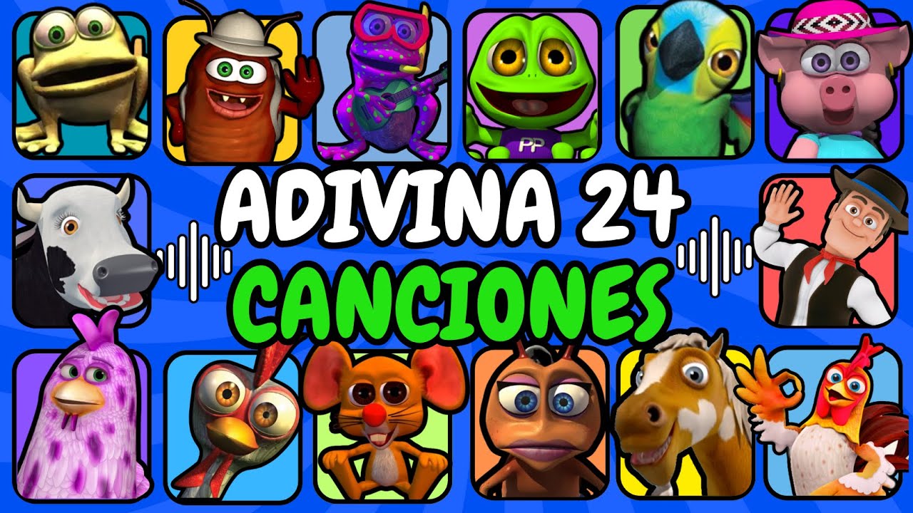 Adivina Las Mejores Canciones De LA GRANJA DE ZENÓN❤️🎶Reino Infantil❤️Bartolito😍El Gallo y la Pata