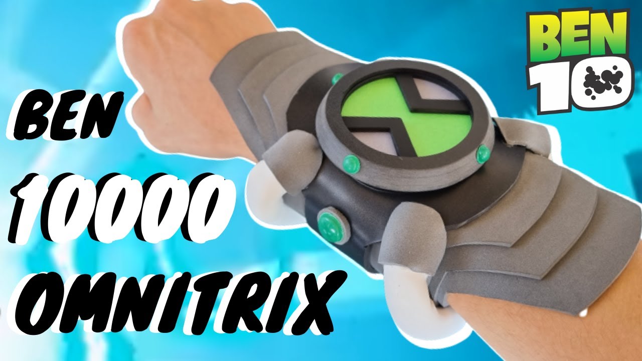 How To Make Ben 10000 Classic Omnitrix + Template | Easy DIY