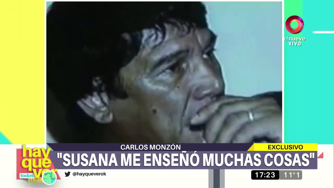 Así hablaba Monzón de Susana
