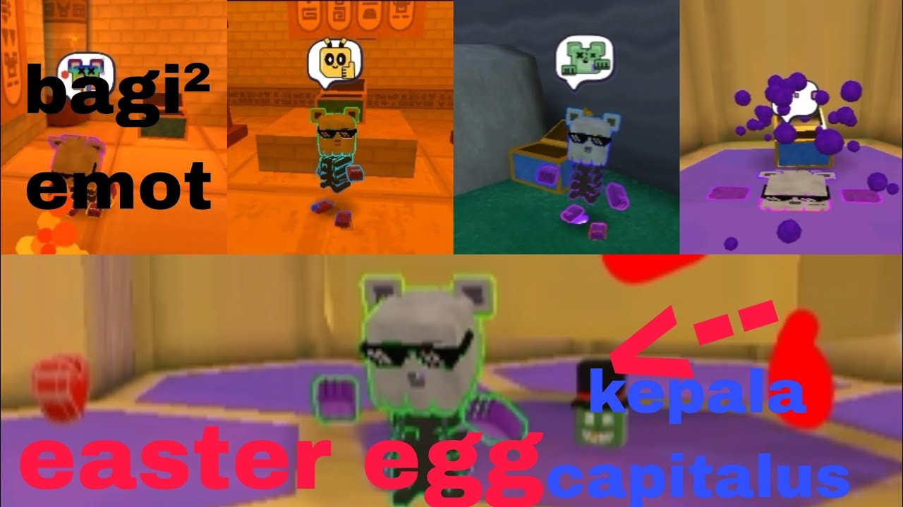 BAGI BAGI EMOT DAN EASTER EGG KEPALA CAPITALUS!!!