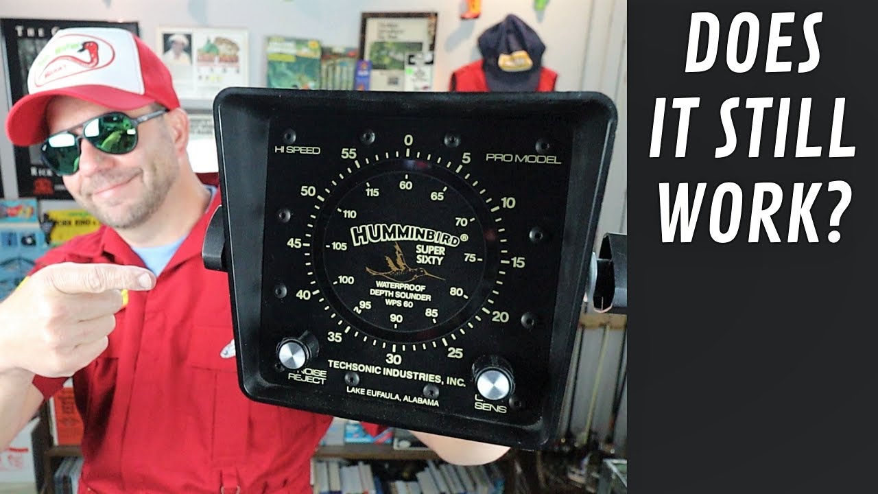 I tried to catch bass with 45-year-old fish finder | Fishing with the Humminbird Super Sixty