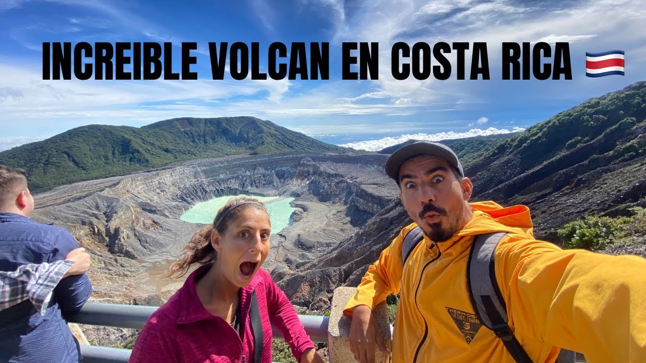El volcán activo más lindo que hemos visto!!! Volcán Poás en Costa Rica