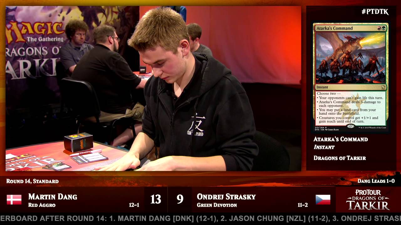 Pro Tour Dragons of Tarkir Round 14 (Standard): Sam Black vs. Paulo Vitor Damo Da Rosa