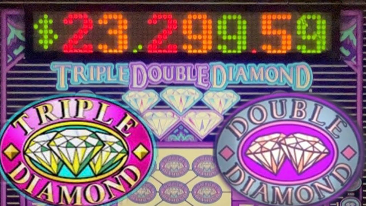 Old School Triple Double Diamond 3 Reel 5 Line Slot