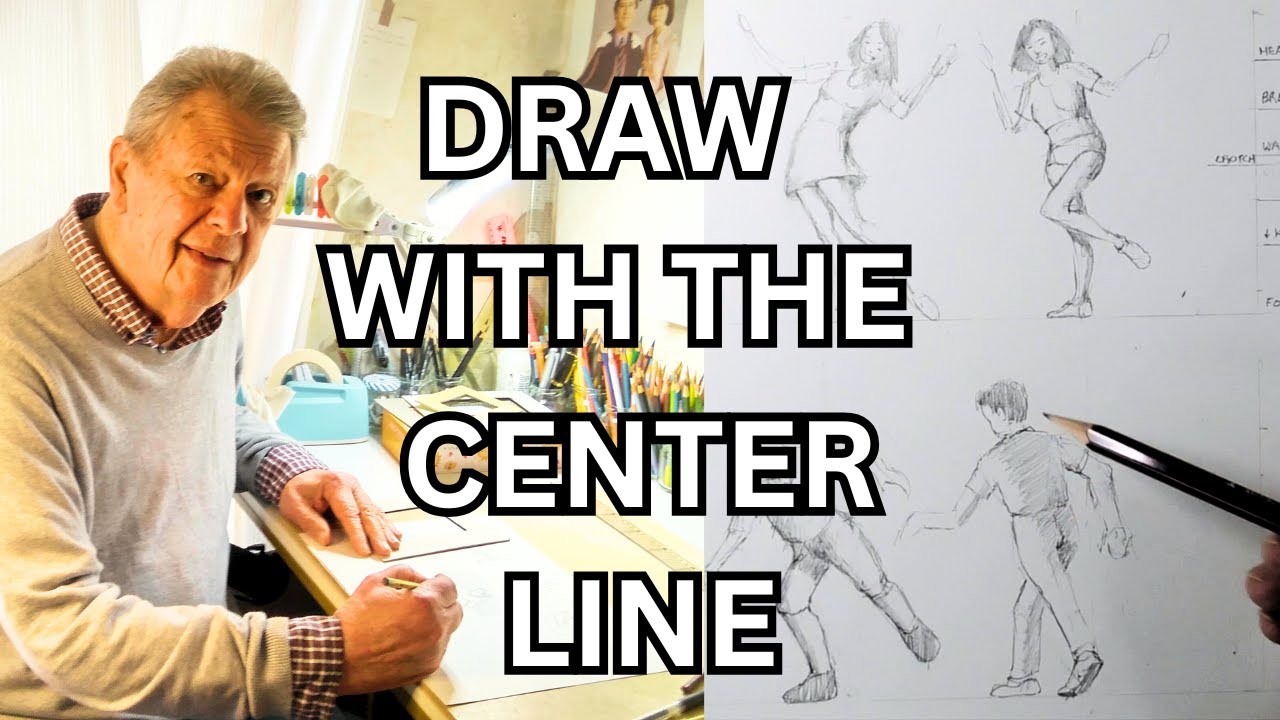 How to Draw with the Center Line  The Secretto Balance and Movement