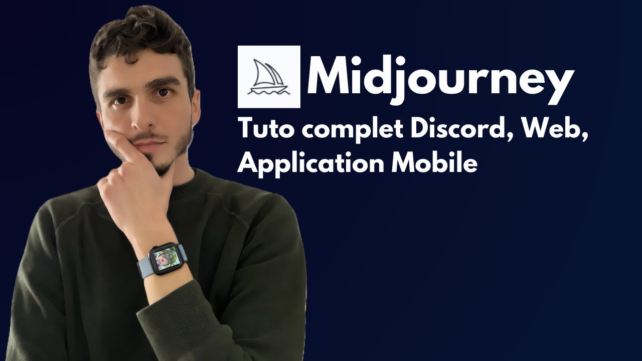 Tutoriel Midjourney V6 Débutant  -  Discord & App Mobile app