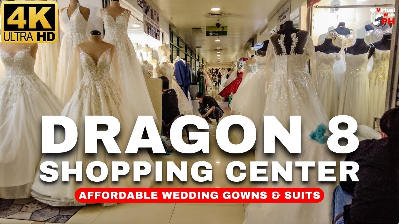 [4K] MOST AFFORDABLE WEDDING GOWNS & SUITS | Dragon 8 Shopping Center, Divisoria