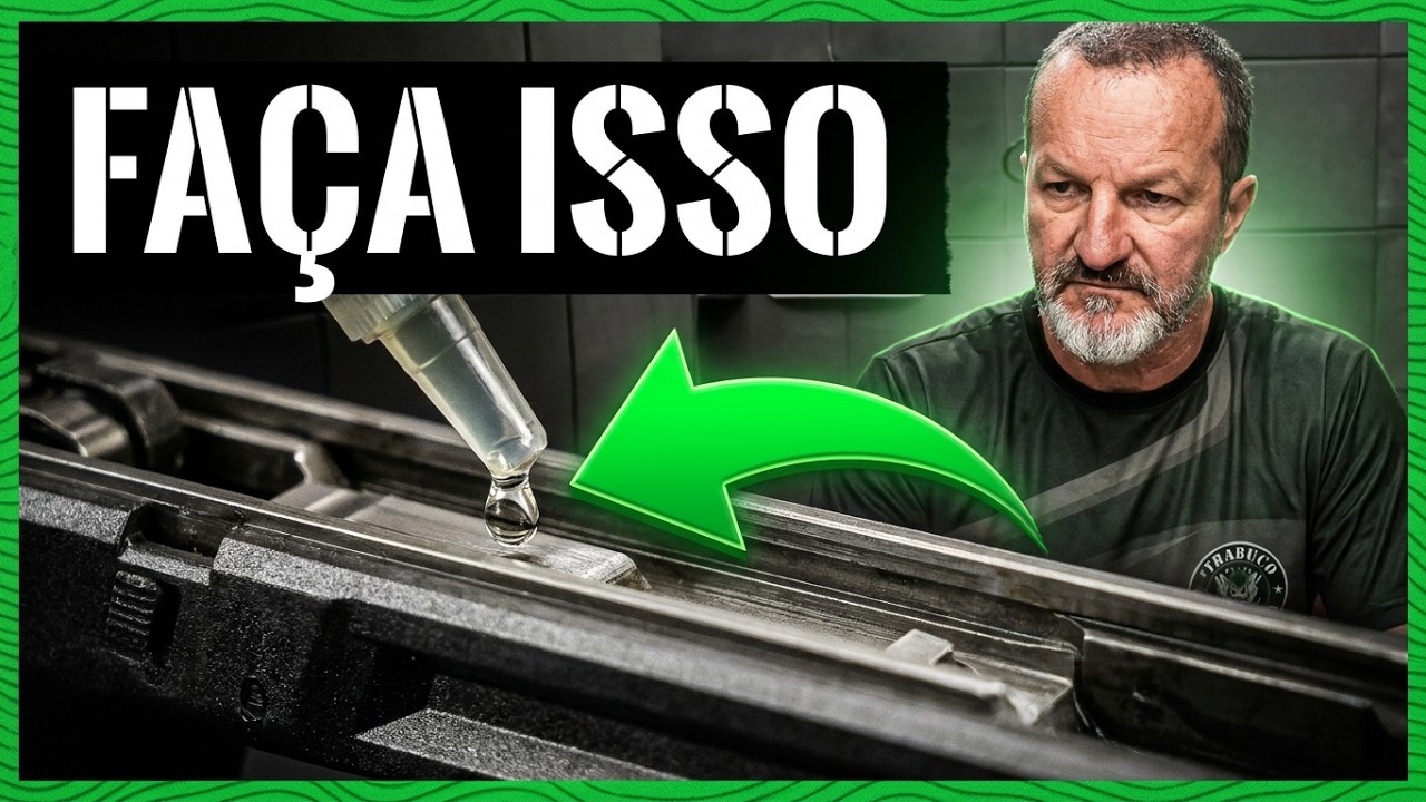 GX4 Carry 38 tpc, Limpeza e Lubrificação.