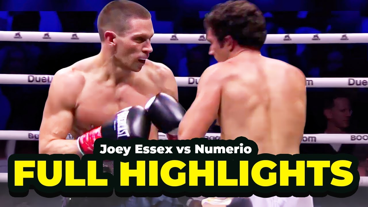 KNOCKDOWN! Joey Essex Vs Numerio Misfits X Series 22 (FULL HIGHLIGHTS)