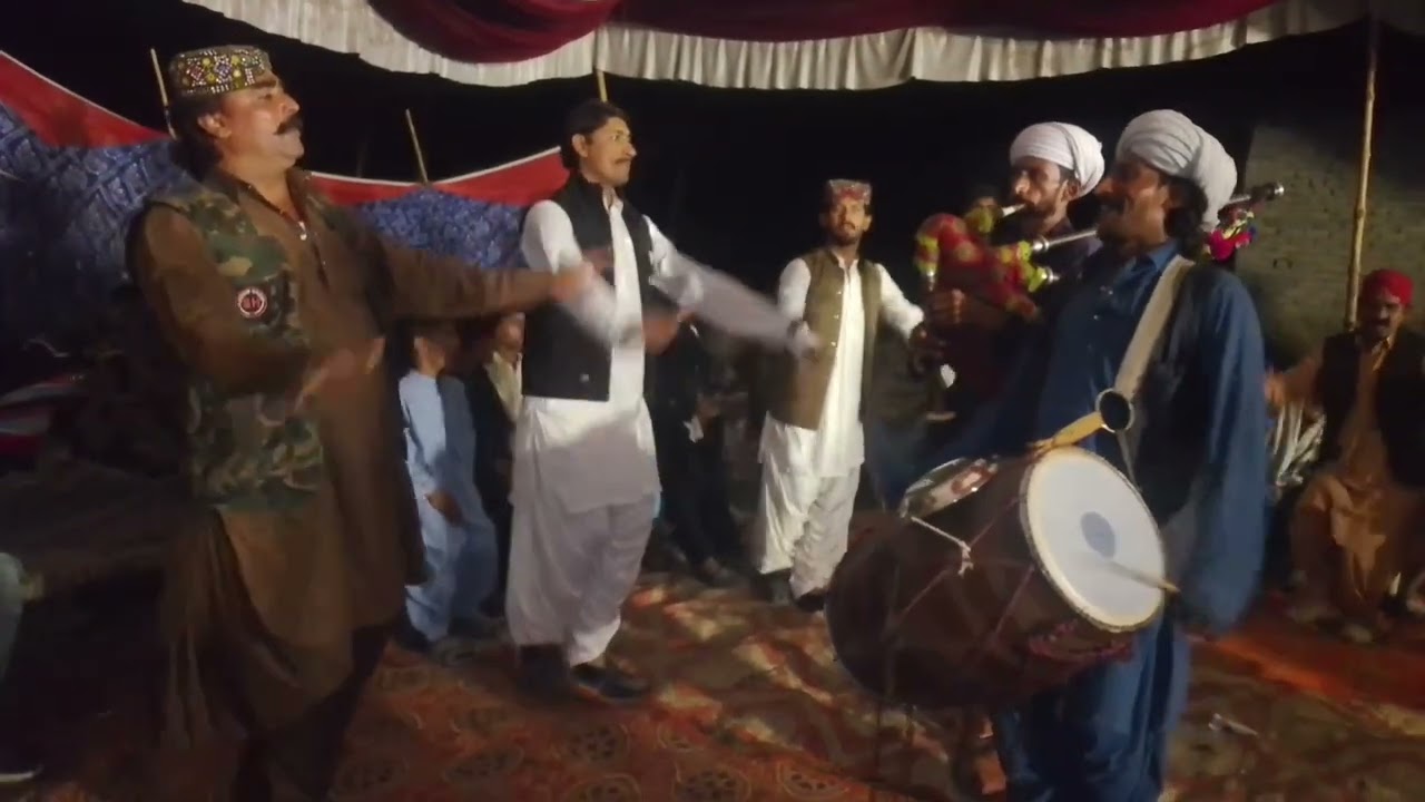 New Saraiki jhumar Ustad Abdu Baloch with Ustad Shehnshah Dhol Master. Latest wedding program 2026.