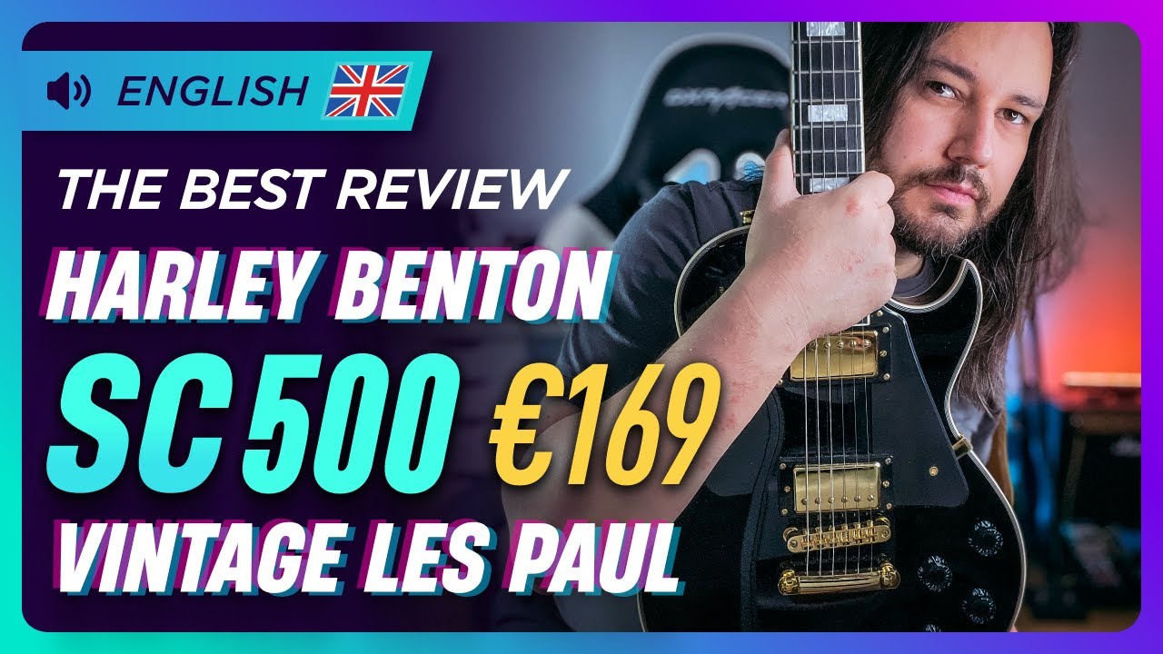 REVIEW Harley Benton SC-500 Vintage - Specs + Details - GUNS, ZAKK WYLDE, KISS, JIMMY PAGE and MORE