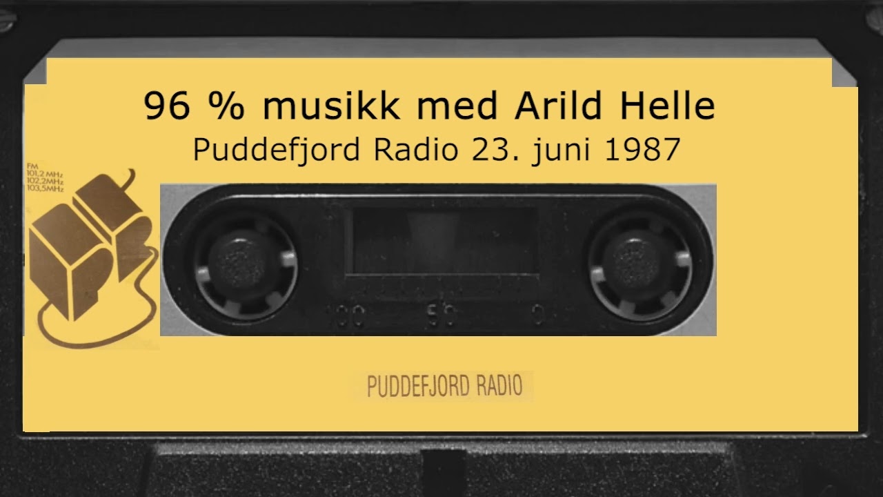 96% Musikk - Puddefjord Radio 23. juni 1987