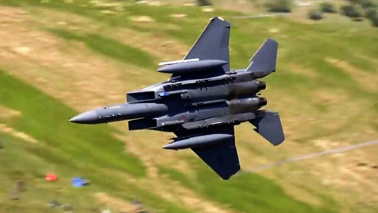 🇺🇸 🇬🇧 Mach Loop Wales Low Flybys 2018